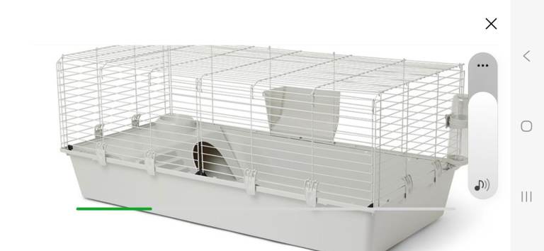 Large indoor rabbit cage plus have babby bunny for sale 