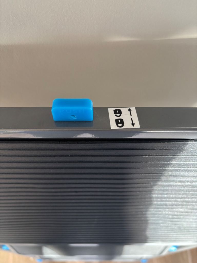 Mac Allister 3 tread aluminum foldable step ladder/stool