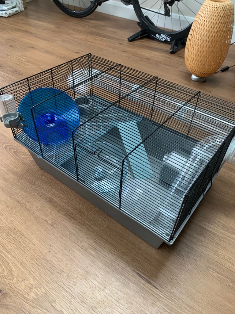 Hamster cage.