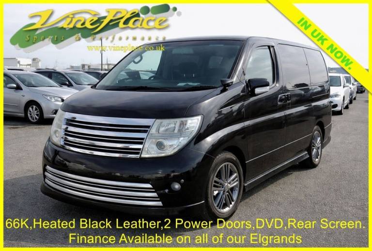 2008 Nissan Elgrand 3.5 Rider Black Leather Edition,Auto/ 8 Seats MPV Petrol Automatic