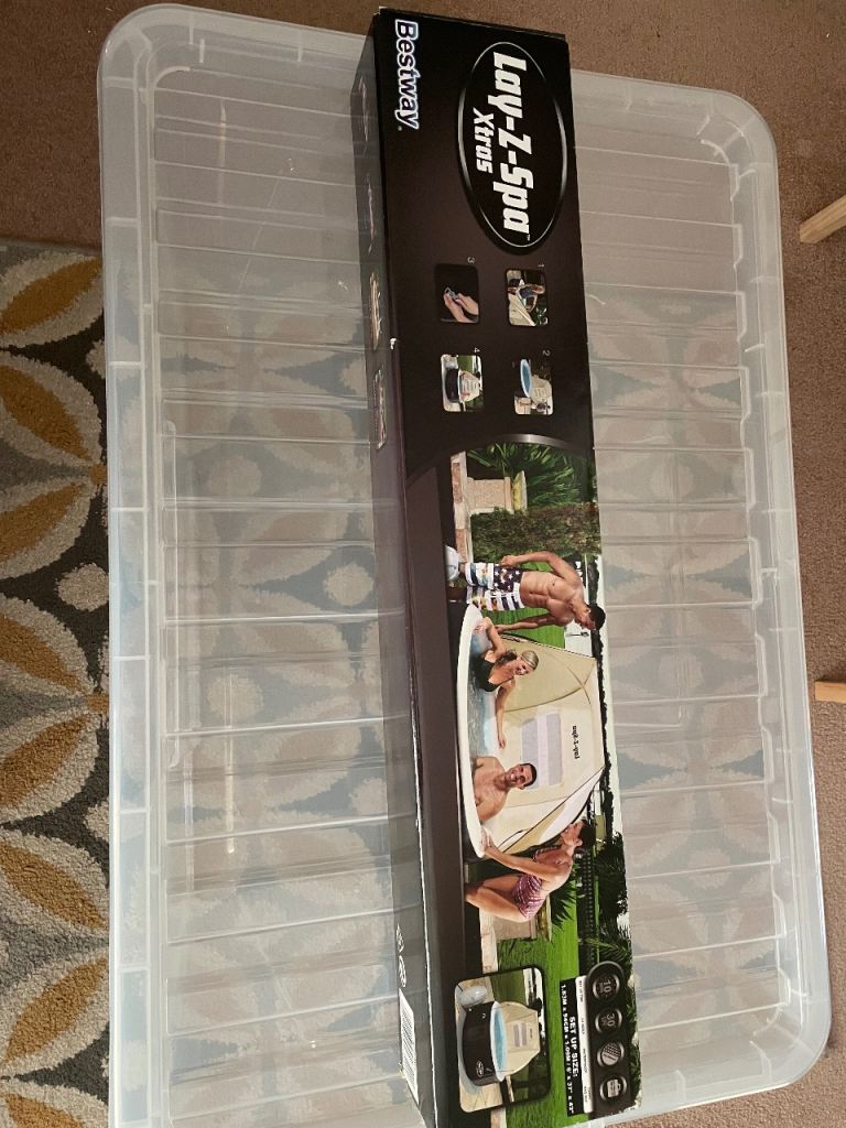 New Layzspa sun canopy - unopened