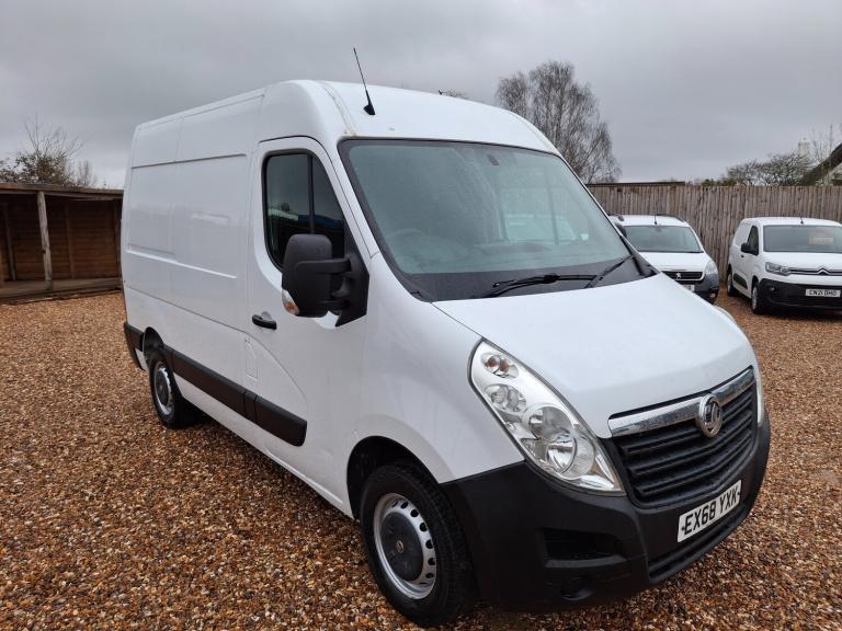 2018 Vauxhall Movano 2.3 CDTi 3500 BiTurbo Panel Van 5dr Diesel Manual FWD L1