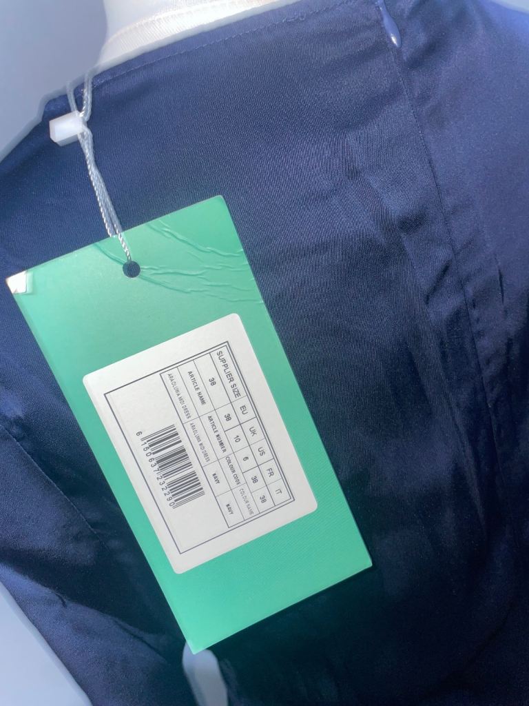 Heathe one sleeve midi dress size 10