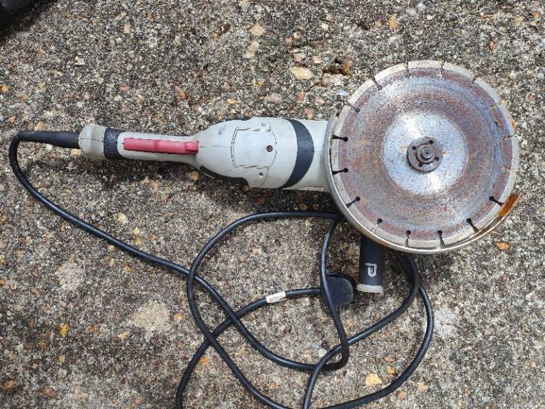 Performance Power 2200W 230mm corded angle grinder
