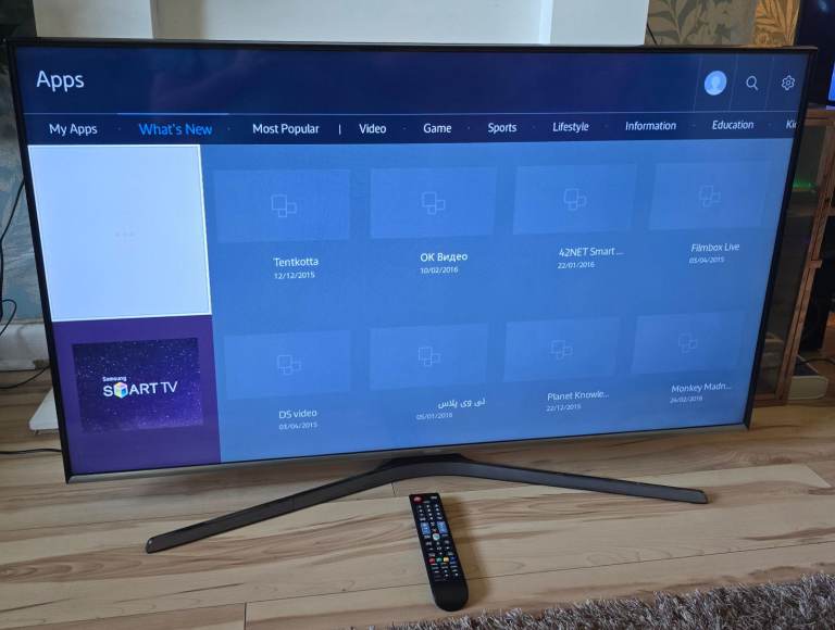 Samsung Smart 4k 48 Inch Tv With Remote (Delivery Available)
