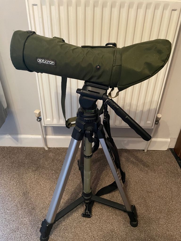 Opticron Classis IF MKII spotting scope with stay on case and tripod