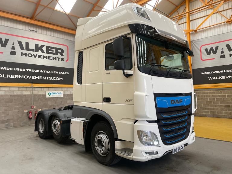 DAF XF106 480 SUPERSPACE *EURO 6* 6X2 TRACTOR UNIT - 2018 - HY68 CGV