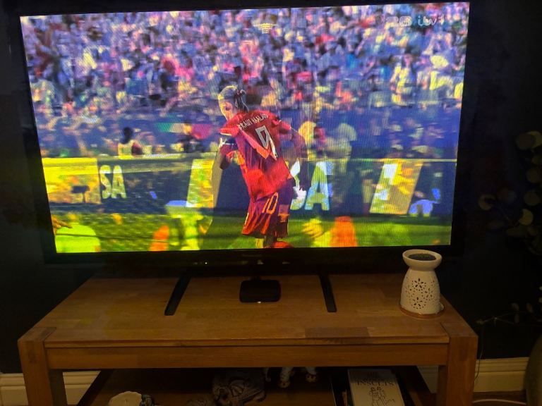 Good condition Panasonic 50-inch Plasma TV with working remote