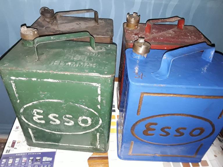 Vintage petrol cans 1930s 5 of
