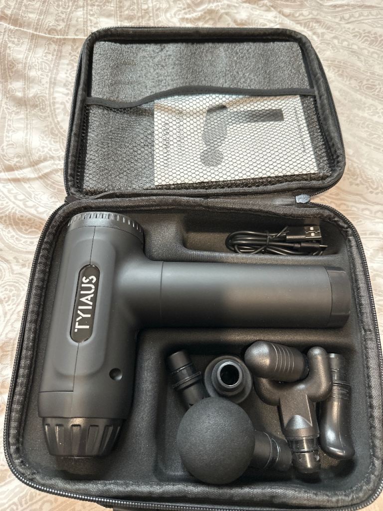 Handheld massage gun