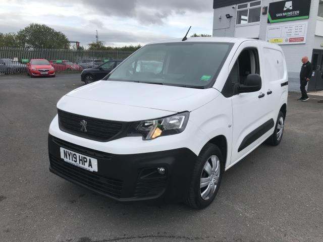 2019 Peugeot Partner L1 1000 1.5BLUE HDI 100PS PROFESSIONAL EURO 6 Small Van Diesel Manual