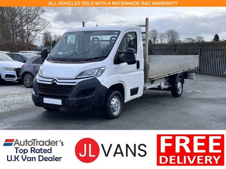 2021 Citroen Relay BlueHDi 35 X Dropside L3 Euro 6 140ps AC 2021 Dropside Diesel Manual