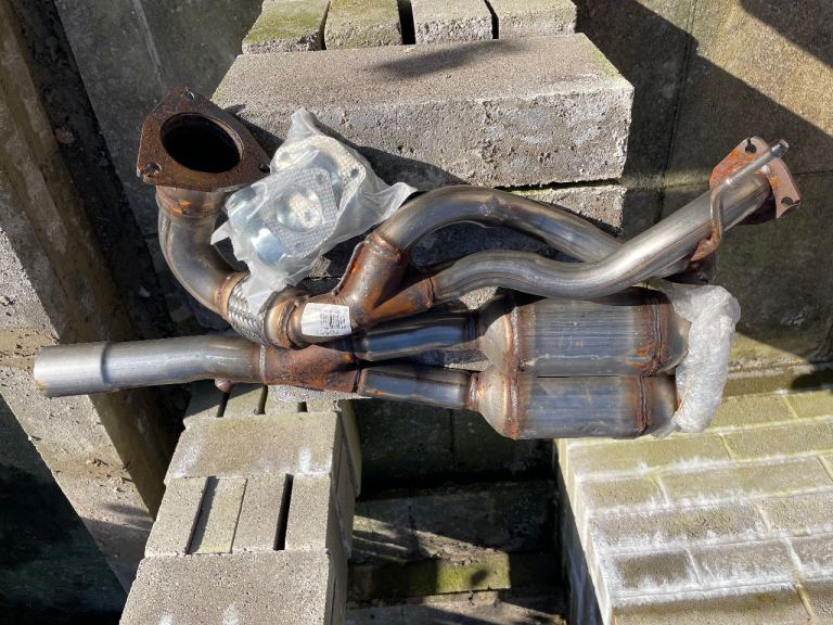 MK1 TT 1.8T A3 S3 standard downpipe and cat