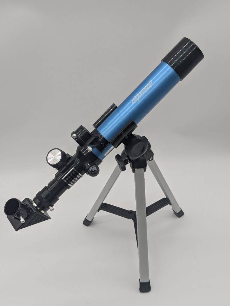 Celestron Telescope with Tripod – Blue, Good Condition