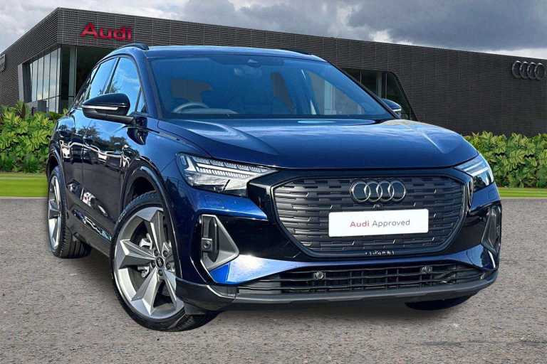 2025 Audi Q4 e-tron 210kW 45 82kWh Black Edition 5dr Auto SUV Electric Automatic