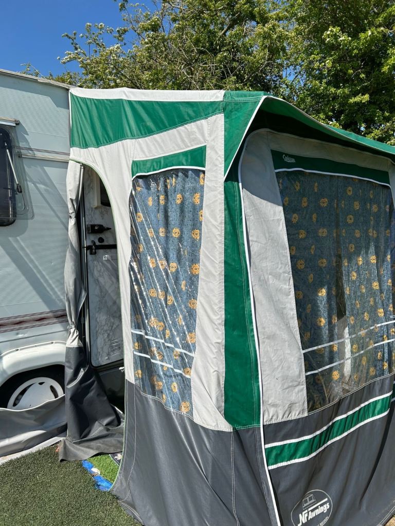 Caravan porch awning