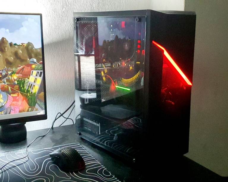 Gaming PC Ryzen 5 Nvidia RTX 5060 TI 16GB DDR4 RAM 1TB HDD 120GB SSD