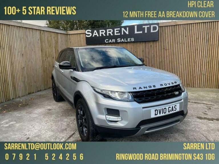 2015 Land Rover Range Rover Evoque 2.2 SD4 Pure 4WD Euro 5 (s/s) 5dr ESTATE Diesel Manual