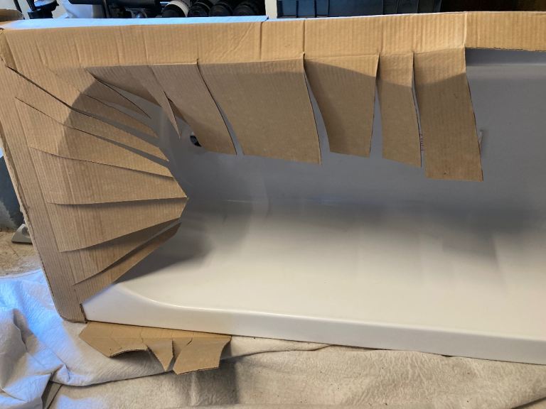 Unused Cranmore Curve 1700 × 700 White Acrylic Bath – Bought New and Never Installed