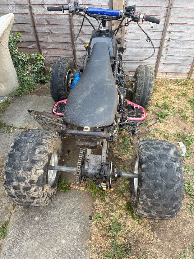 Dinli frame quad Project with Suzuki gs500 engine and parts