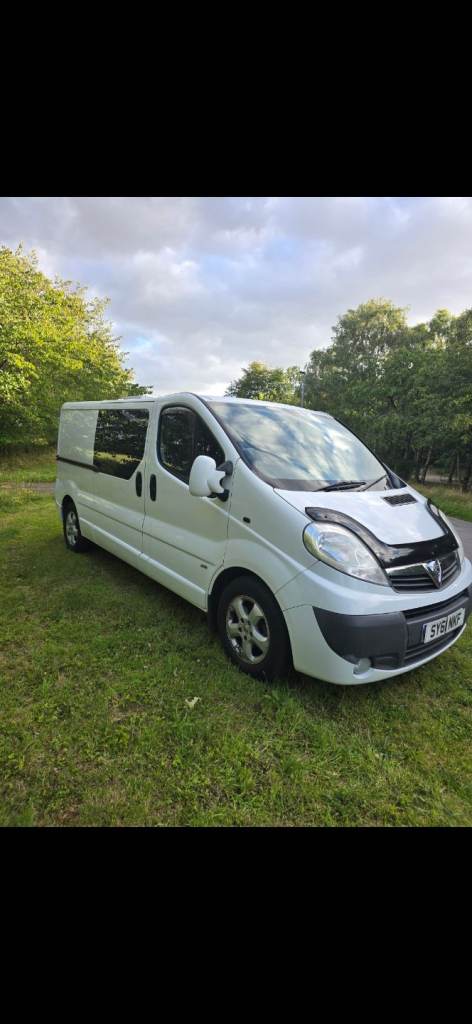Vauxhall Vivaro converted to campervan 