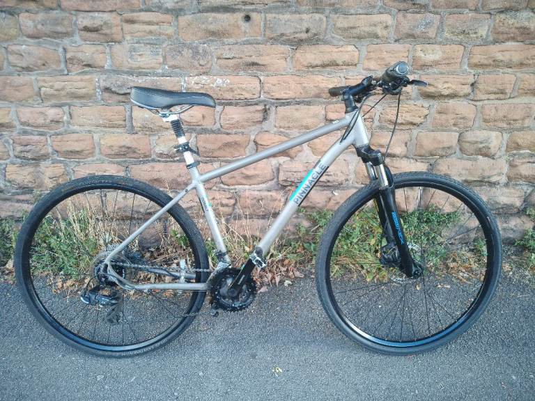 Pinnacle Cobolt Medium Adults Sports Hybrid Bike, Hydraulic Brakes - Serviced