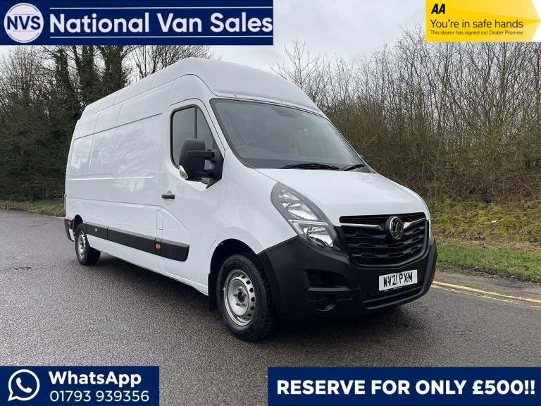 2021 Vauxhall Movano 2.3 CDTi 3500 BiTurbo Edition FWD L3 H3 Euro 6 5dr PANEL VAN Diesel Manual