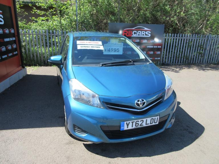 2012 Toyota Yaris 1.33 VVT-i TR 3dr HATCHBACK Petrol Manual
