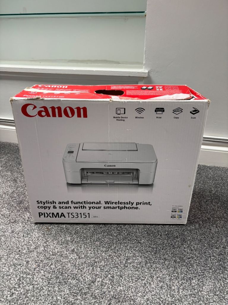 Canon PIXMA TS3151 Printer - Wireless Print, Copy & Scan