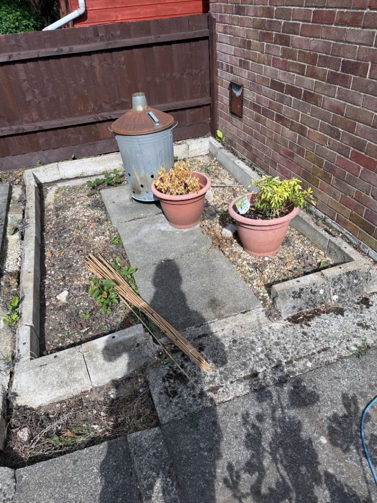 Greenhouse concrete base plinth