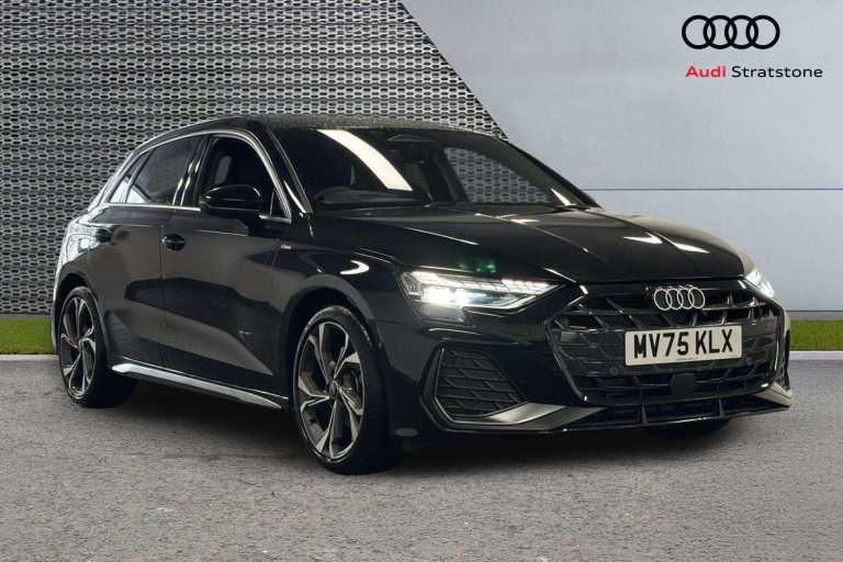 2025 Audi A3 1.5 TFSI 150 S Line 5dr Hatchback Petrol Manual