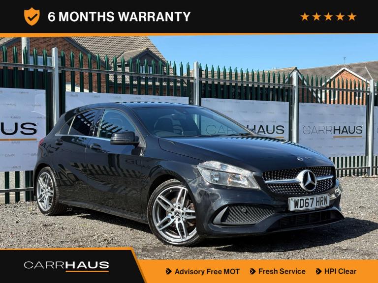 2018 Mercedes-Benz A-Class 1.5 A 180 D AMG Line Auto 5dr Hatchback Diesel Automatic