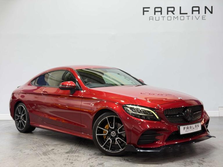 2018 Mercedes-Benz C Class 1.5 C200 MHEV AMG Line Coupe 2dr Petrol G-Tronic+ Euro 6 (s/s) (198 ps...