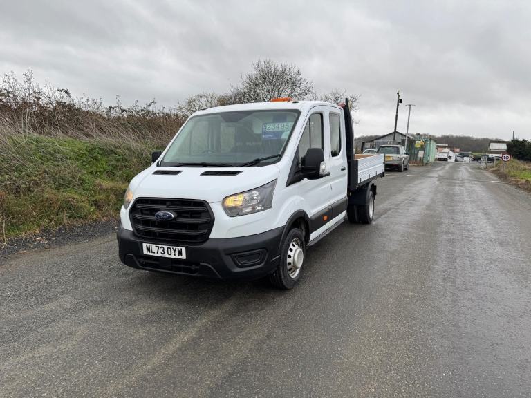 Ford Transit 2.0 350 EcoBlue Leader  Double Cab  tipper 4dr Diesel Ma... 2023/73