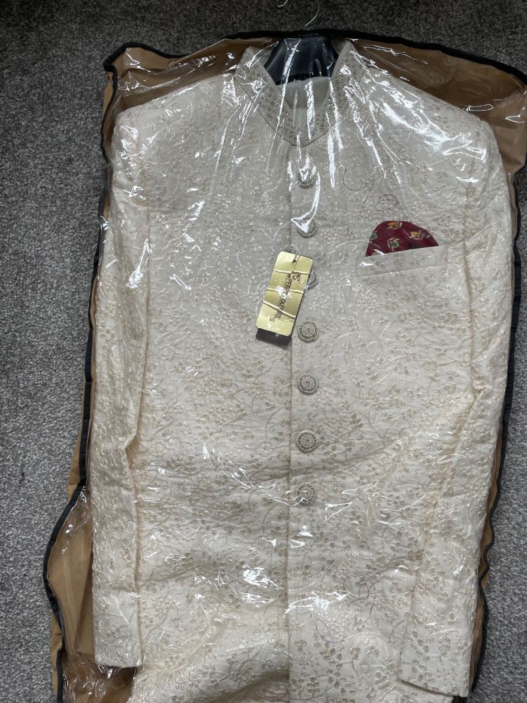 Shirvani /Men’s Asian wedding outfit 