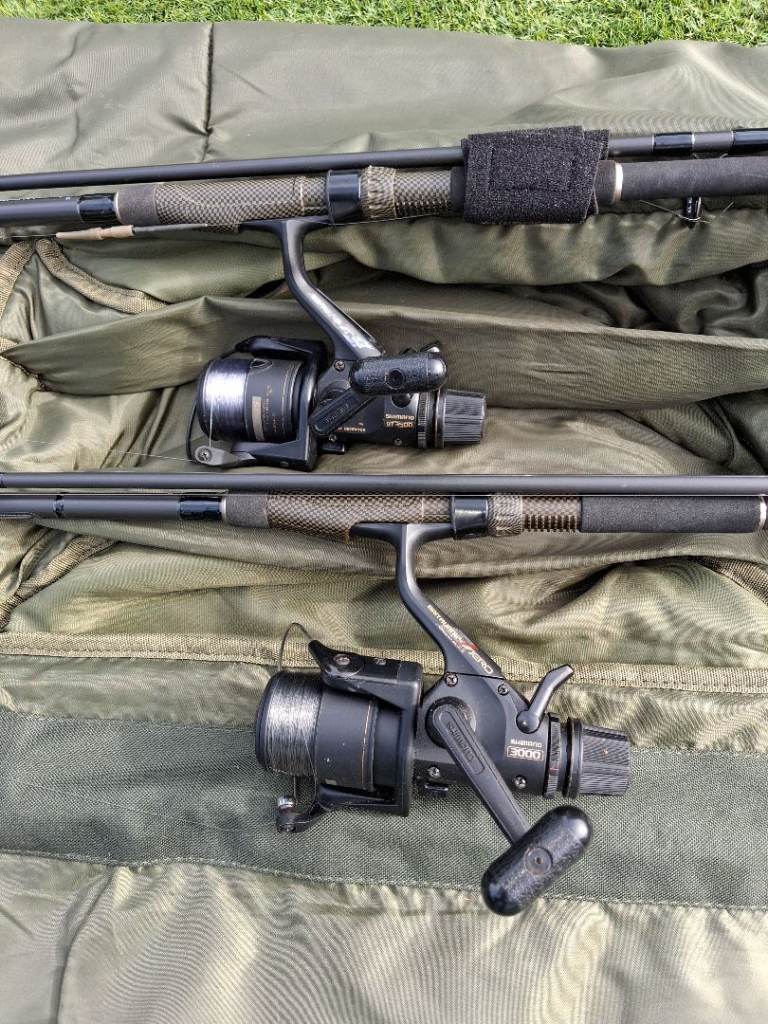 Fox Warror Rods and Shimano BaitrunnerReels 