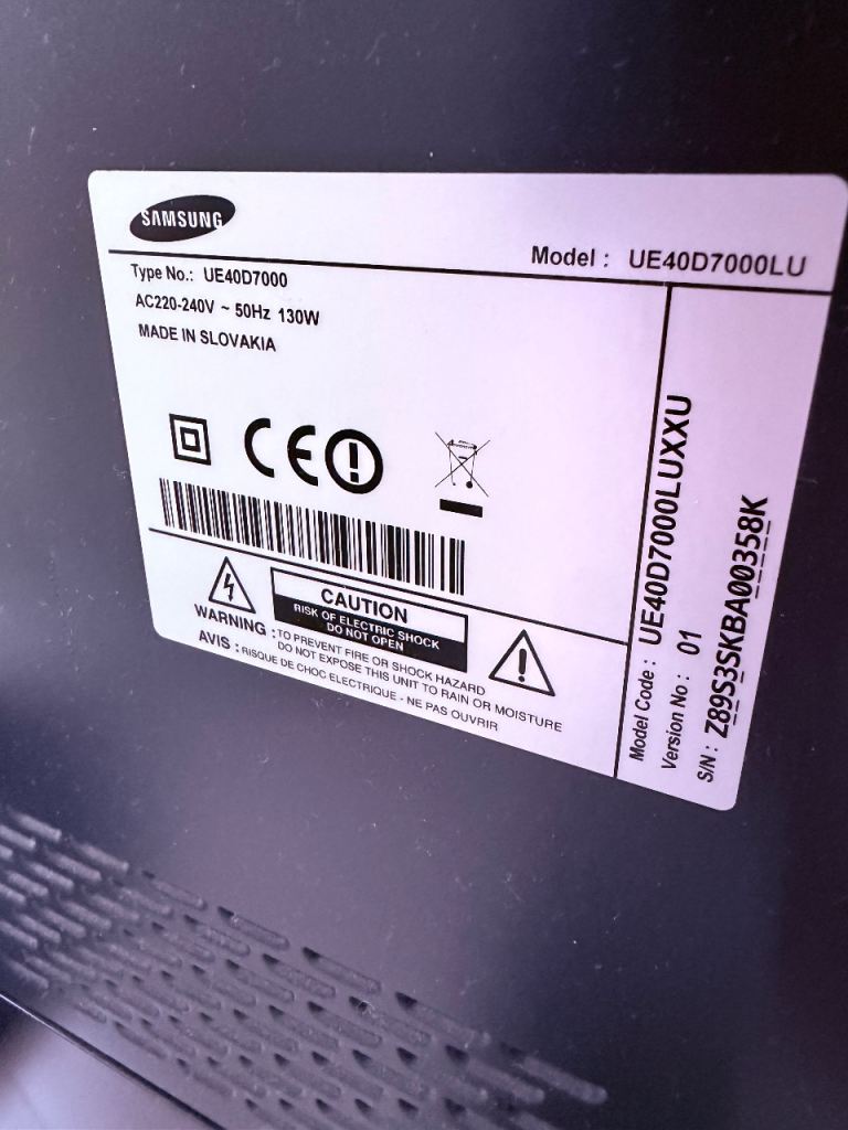 Samsung tv £45