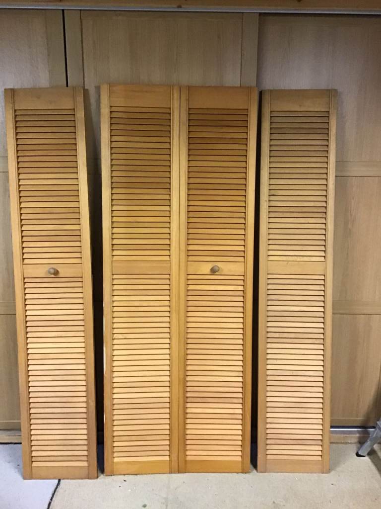 image for 4 x Louvre doors