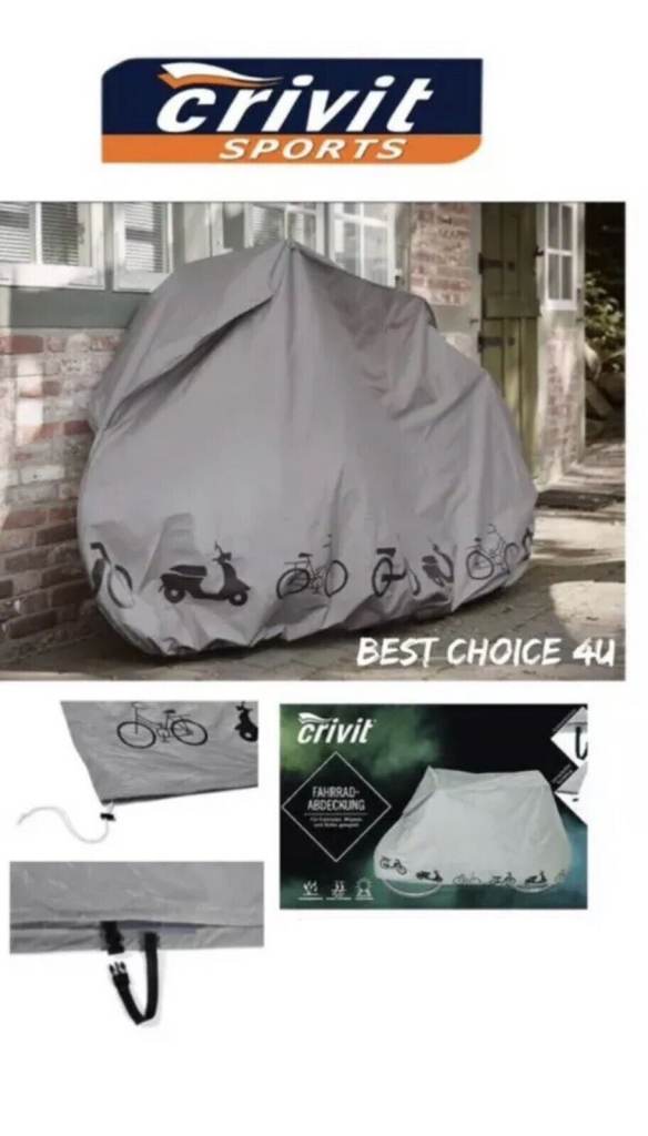 Brand New Bike Cover Suitable For Bike Mopeds Scooters Waterproof Drawstring Click Closure
