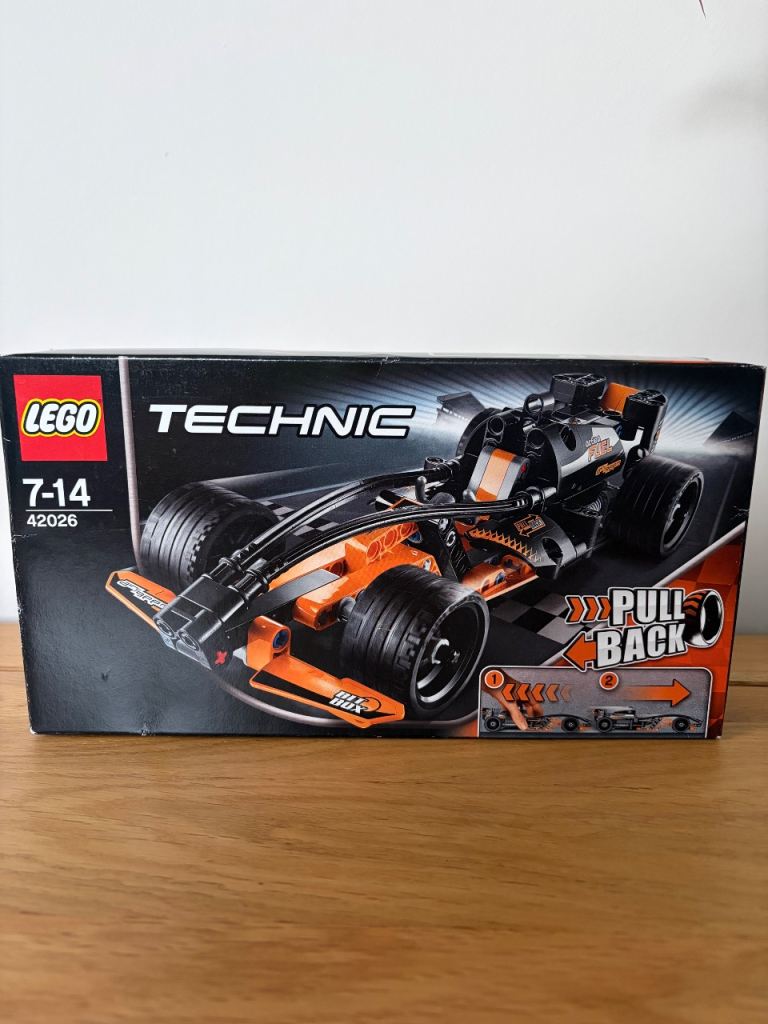 LEGO Technic 42026 Black Champion Racer & Pull Back Motor