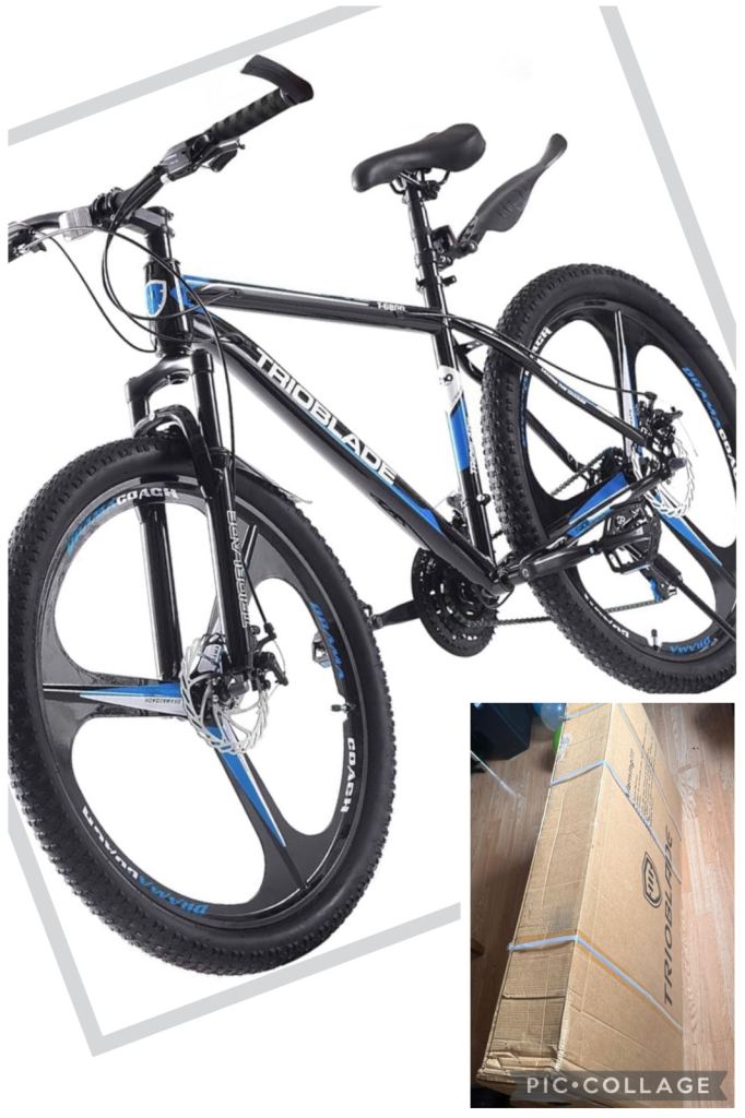 Brand New Trioblade Mountain Bicycle/Bike 3 Spoke Wheels for Every Age