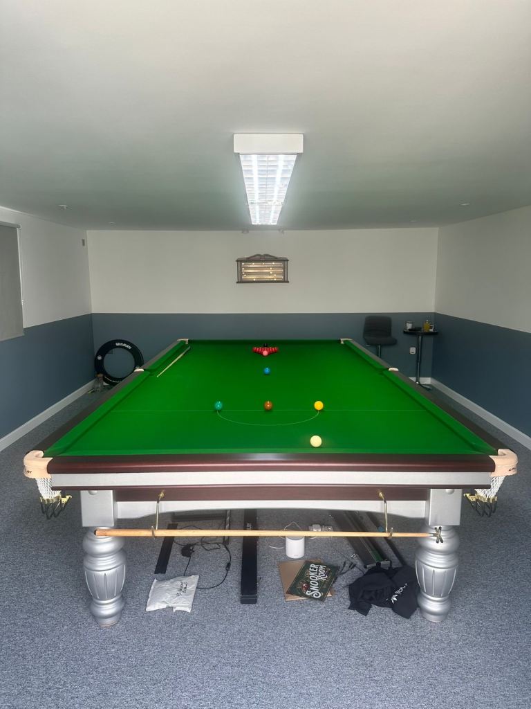 Riley Aristocrat steel block snooker table