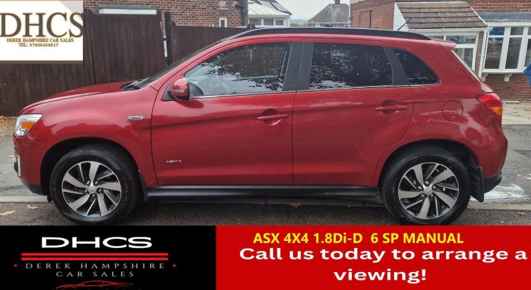 2014 Mitsubishi ASX 1.8 4 5dr 4WD HATCHBACK Diesel Manual