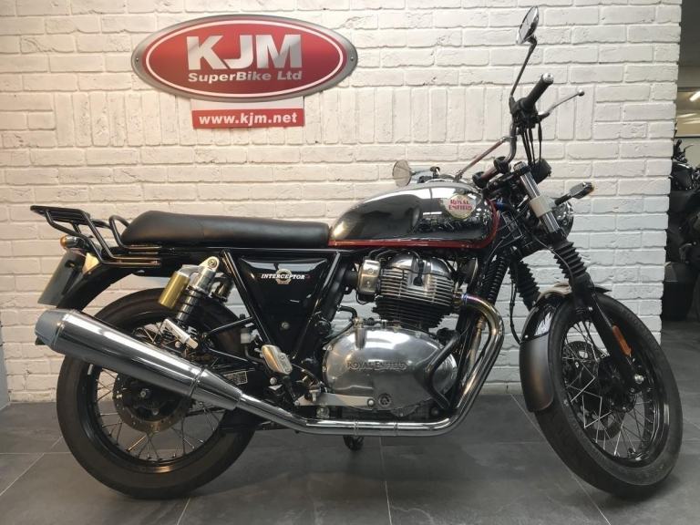 ROYAL ENFIELD INTERCEPTOR 650 TWIN, 2022/22, JUST 3901MILES MARK II CHROME