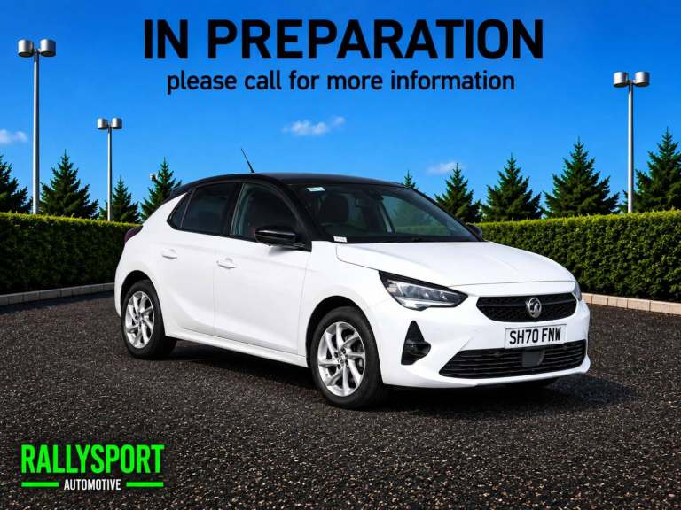 2020 Vauxhall Corsa 1.2 Turbo SRi Nav 5dr HATCHBACK PETROL Manual