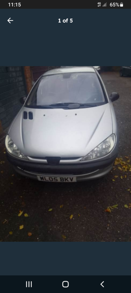 Peugeot, 206, Hatchback, 2005, Semi-Auto, 1360 (cc), 5 doors