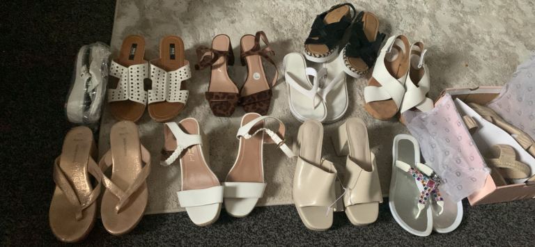 Ladies shows bundle size 6