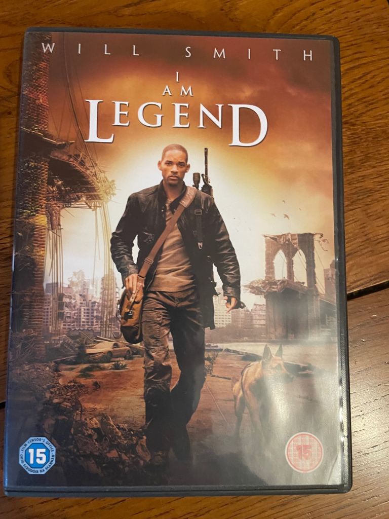 I Am Legend Movie DVD 