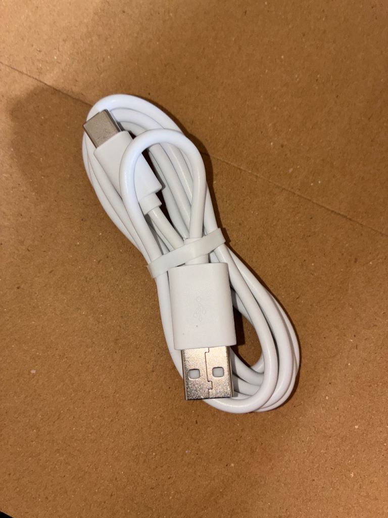 NEW usb a to usb c charging cable 1.25m White