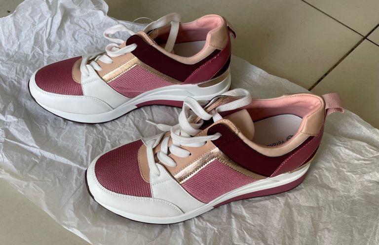 image for Brand new Yolanda Zula high wedge sneaker size 5